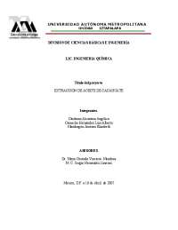 Análisis de un Proceso de Extracción de Aceite de Cacahuate: Ejercicios de Ingeniería