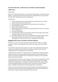 The Sadhu Parable: Ethical Leadership and Moral Dilemmas in Group Settings