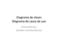 DIAGRAMA DE CLASES Y USOS