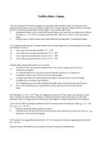Verifica Campi elettrici