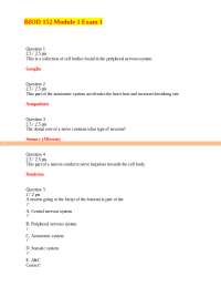 BIOD 152 Module 1 Exam 1 100% Questions and Answers - Docsity