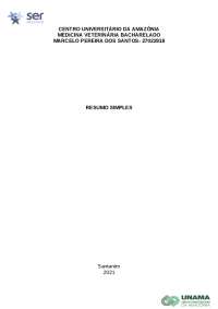 Resumo Simple modelo