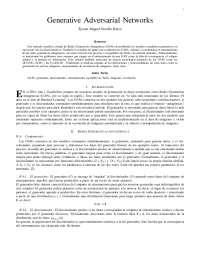 Redes Generativas Antagónicas (GANs): Un Análisis de su Funcionamiento y Aplicaciones