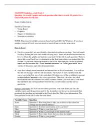 MATH 399N WEEK 2 LAB ASSIGNMENT / MATH399N WEEK 2 LAB ASSIGNMENT (New 2022/2023): CHAMBERL