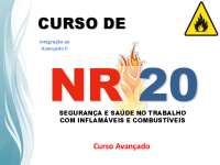 NR20 Combustíveis e Inflamáveis