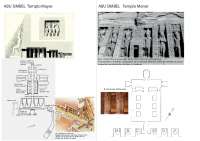TEMPLO DE ABU SIMBEL - ESQUEMA