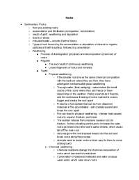Rocks and Minerals - Earth Science