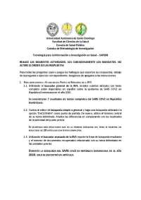 Unidad 5 y 2 de la materia SAP2080
