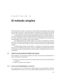 METODO SIMPLEX TEORIA DE REDES