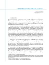 Cooperativas no Brasil: estatísticas, tipos e impacto no mercado de trabalho