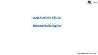 Introdução à Microbiologia do Tratamento de Esgoto: Aeróbicos e Anaeróbicos
