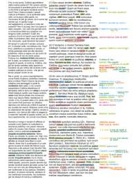 Prima catilinaria (1-12) traduzione a fronte più analisi