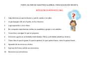 Perfil de Inteligencias Múltiples de Alumnos de Educación Infantil