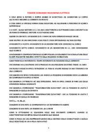 Paniere domande 2022 in ordine alfabetico Principi di Ingegneria Elettrica 6CFU Mercatorum