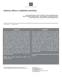 Autismo: Mitos y realidades científicas