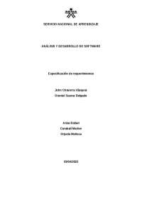 requerimientos funcionales y no funcionales del software