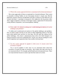 A. What is the systems approach all about as mentioned in the aforecited reference?