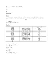 Análise Estatística de Medições de Máquinas