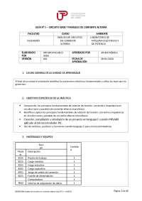 LABMAQUI01-CIRCUITO SERIE Y PARALELO DE CORRIENTE ALTERNA