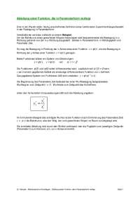 Verständlicher wird das vielleicht an einem Beispiel: Um die Bahnkurve eines geworfenen Kö