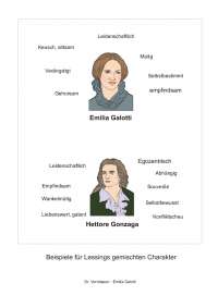 Emilia Galotti Hettore Gonzaga