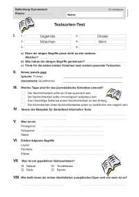 Textsorten-Test