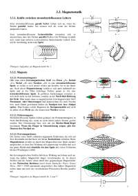 3.3. Magnetostatik S N
