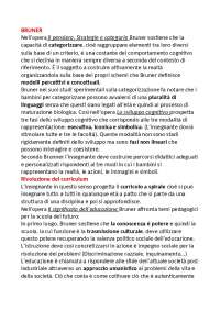 Bruner e Gardner: Cognizione, Insegnamento e Intelligenze Multiple