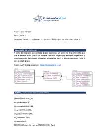 PROJETO TABELA CLASSE,ALUNO, MATRICULA BANCO DE DADOS