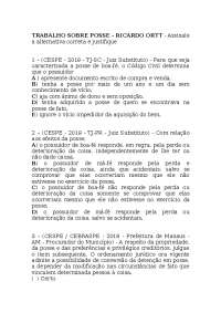 Posse e Direitos Reais: Análise Jurídica e Aplicações Práticas