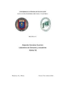 Práctica en el Laboratorio de Sensores y Actuadores: Introducción al uso de Proteus