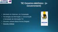 Seminário E-governo do Eletrônico ao Digital