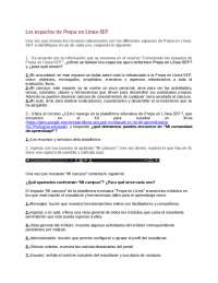 Español de prepa en linea sep - Docsity