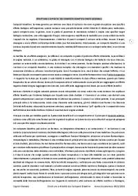 Reazioni e sbobinature di Strutture e Attività dei Composti Bioattivi