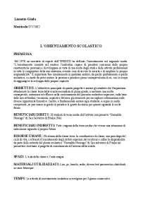 Progetto di Orientamento Scolastico: Aiutando gli Studenti a Scegliere il Percorso Giusto
