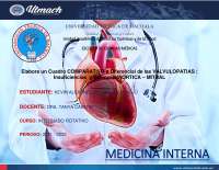 Valvulopatías Cardíacas: Estenosis e Insuficiencia Aórtica y Mitral