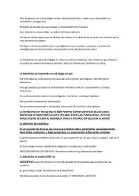 Estadística en Psicología: Obtención y Análisis de Datos