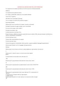 Sistemi di elaborazioni delle informazioni