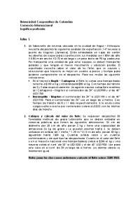Taller de cubicaje clase portuaria