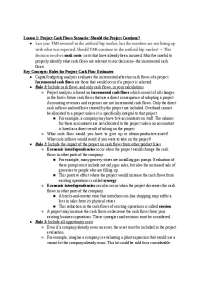 FIN320F unit 11 notes