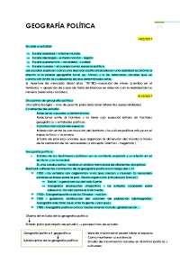 Apuntes de geografía política