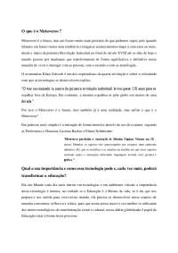O metaverso e a interação no novo  mundo!