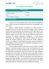 Criação, desenvolvimento e gestão de produtos
