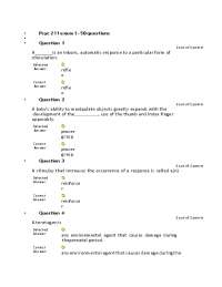 Psyc 211 exam 1 Question and Answers - Docsity