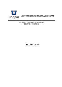 portifolio solicitado no terceiro semestre de gestão comercial
