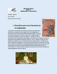 La Farmacia: Desde la Antigüedad Hasta la Actualidad