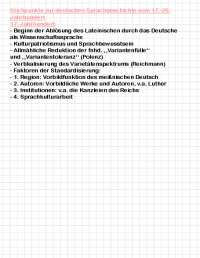 Neuhochdeutsch Sprachgeschichte