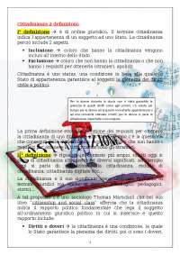 La Cittadinanza: Significato, Diritti e Obligazioni