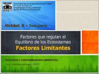 Equilibrio de Ecosistemas