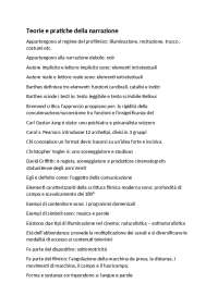 Teorie e pratiche della narrazione